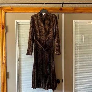 Reiss dress, python print